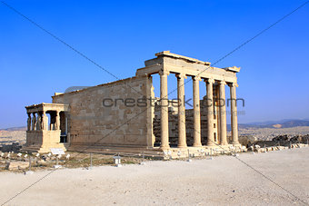 Erechtheum from Athenian Acropolis, Greece
