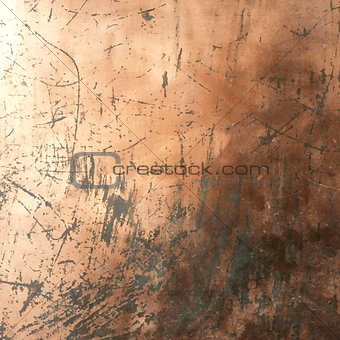 Copper Grunge Background
