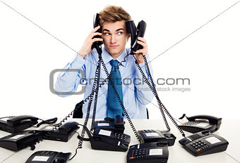 Answering multiple calls at the same time