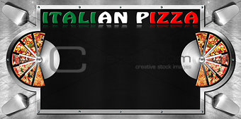 Italian Pizza - Menu Design