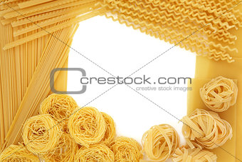 Spaghetti Pasta Border