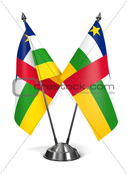 Central African Republic - Miniature Flags.