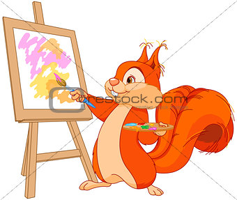 Squirrel artist
