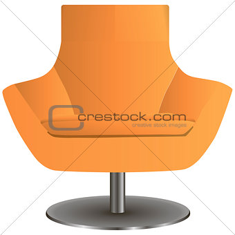 Chair on the central leg