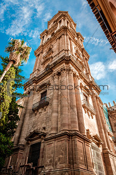 Cathedral in Malaga, Andalusia, Spain