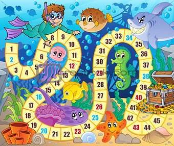 Board game image with underwater theme 2