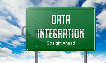 Data Integration on Green Highway Signpost.