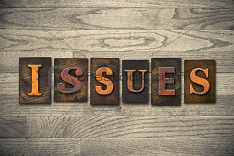 Issues Wooden Letterpress Theme