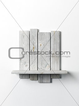 modern wooden bookshelf