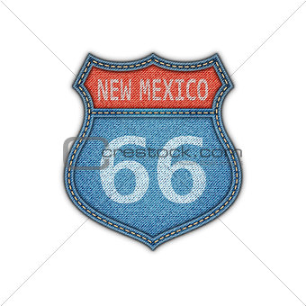 Route 66 Road Sign