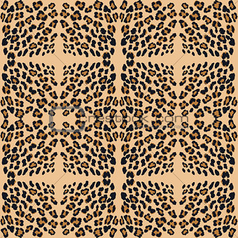 leopard print pattern skin.
