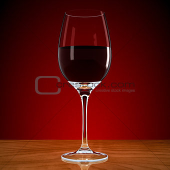 wineglass with wine