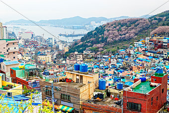 Gamcheon Culture Village in South Korea.