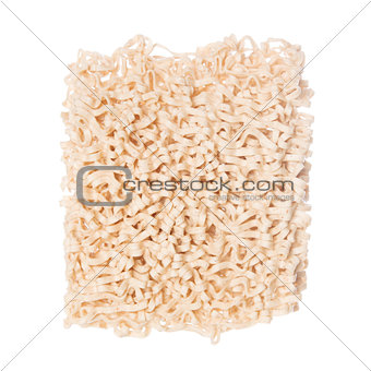 Asian ramen instant noodles