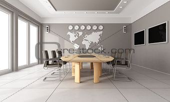 Contemporary  board room