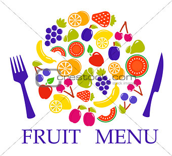 fruit set for table menu