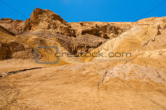 Negev desert landscape near the Dead Sea. Israel