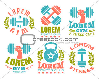 Fitness logos