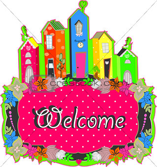welcome sign design