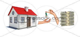 House with keys