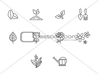 Garden icons