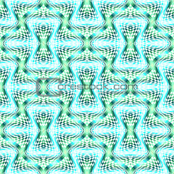 Design seamless colorful illusion checked pattern
