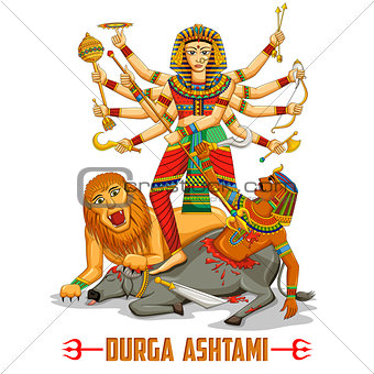 Happy Durga Puja background