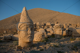 ancient statues  - Mount Nemrut