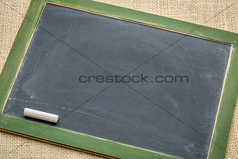 blank slate blackboard
