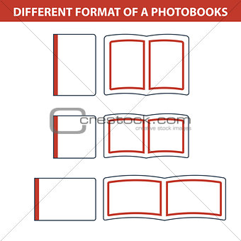 Icons of formats photobook
