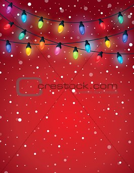 Christmas lights theme image 5
