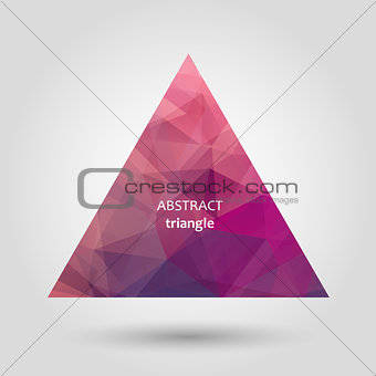 Triangle abstract icon