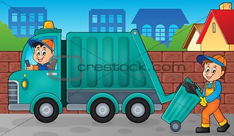Garbage collector theme image 3