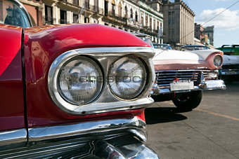 Classic fifties automobile, Cuba