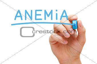 Anemia Blue Marker