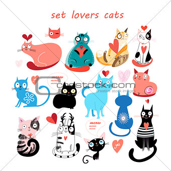  set of cats  