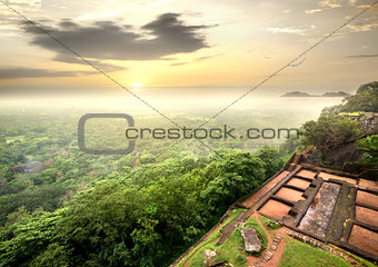Ruins on Sigiriya