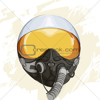 Military flight helmet