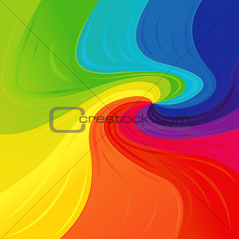 Pattern with colourful spectrum colors