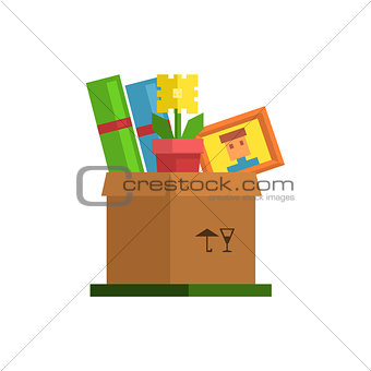 Box With Personal Belongings