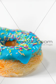 Colorful and tasty donut