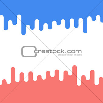 Abstract colorful liquid curvy shape for text and images