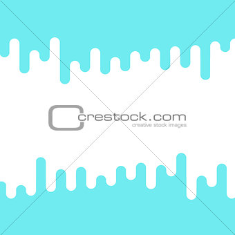 Abstract colorful liquid curvy shape for text and images