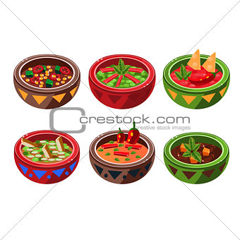 Traditional Mexican Soup Collection