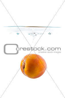 Peach falling