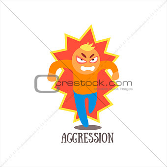 Aggression Vector Illustration
