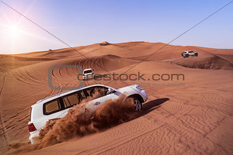 Desert Safari with SUVs