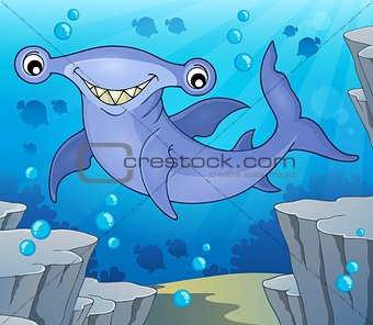 Hammerhead shark theme image 2