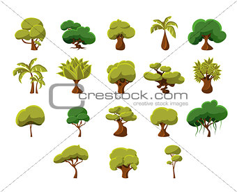 Tropical Trees Collection