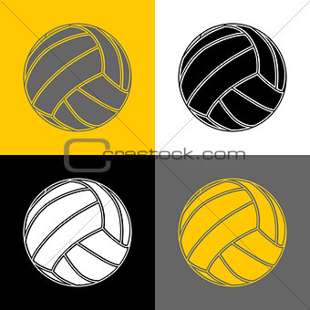 Volleyball-background-sport